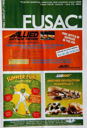 FUSAC - France USA Contacts