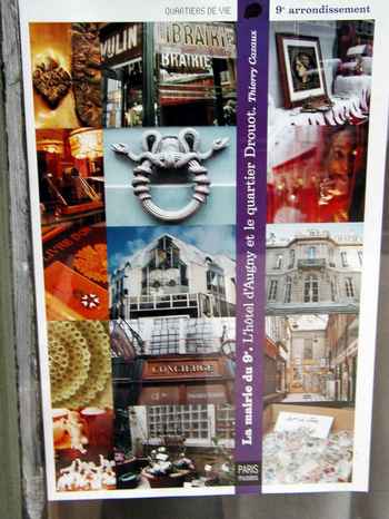 Poster promoting the 9th Arrondisement.