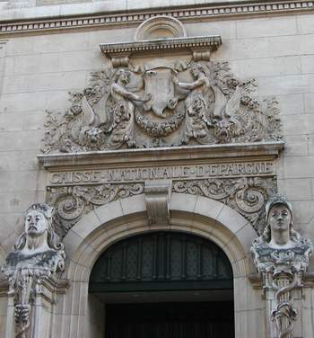 Caisse nationale d'epargne.