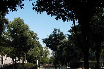 Square L'Etats Unit, in the 16th arrondisement.